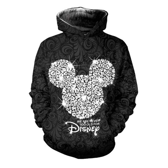 Mickey Mouse Head Bling | Disney Sweatshirt/Hoodie