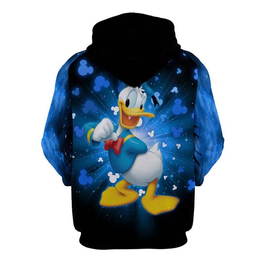 Donald Bling Disney 3D Hoodie