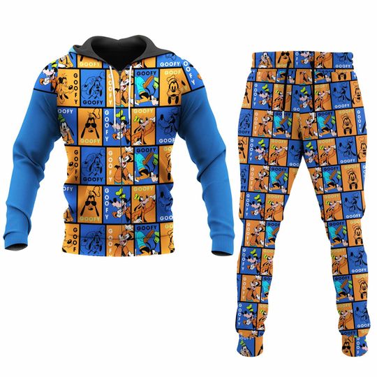 Goofy Dog Disney 3D Printed Hoodie