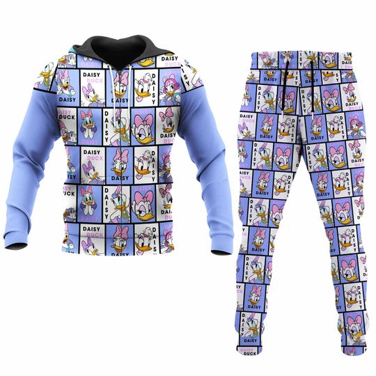 Daisy Duck Disney 3D Printed Hoodie