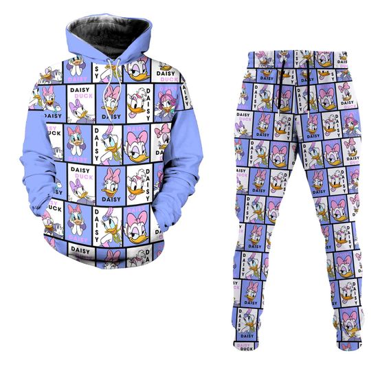 Daisy Duck Disney 3D Printed Hoodie