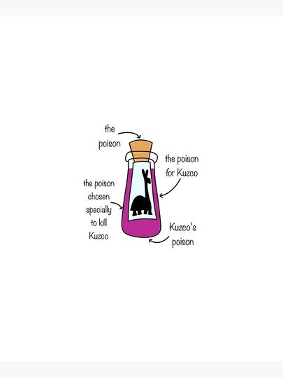 Kuzco’s poison with quote Apron