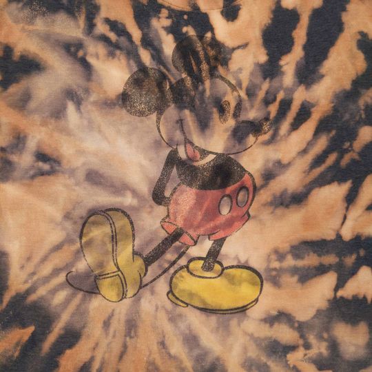 Mickey Mouse Disney Bleached Tie Dye T-Shirt