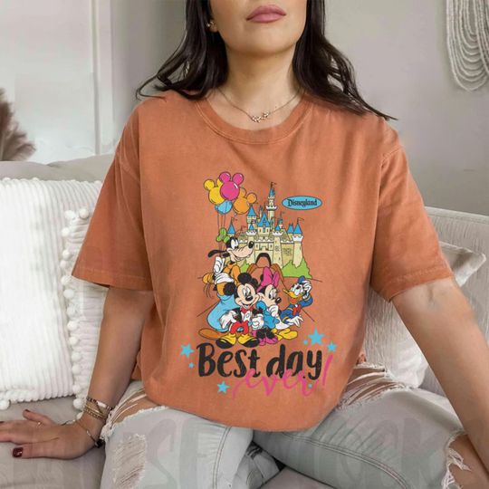 Vintage Best Day Ever T-shirt, Retro Disneyland