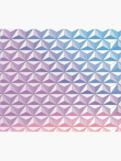 Geodesic Sphere, Purple Duvet Cover