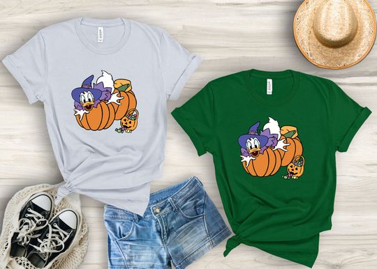 Donald Duck Halloween Shirt, Disney Family Tee