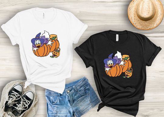 Donald Duck Halloween Shirt, Disney Family Tee