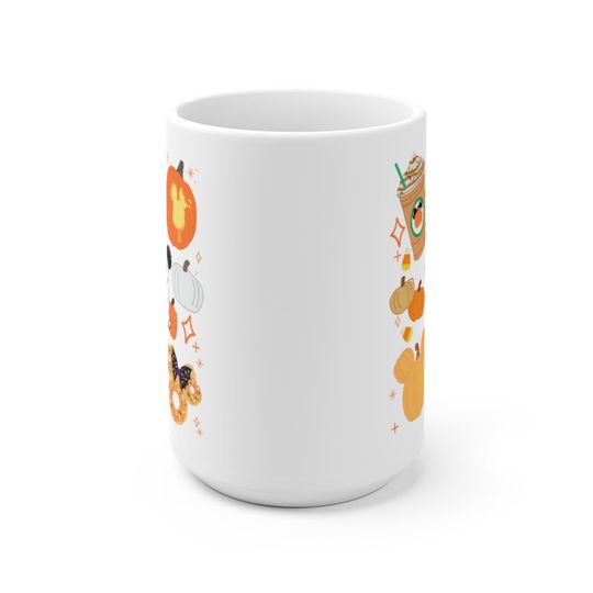 Fall Halloween Disney Mug