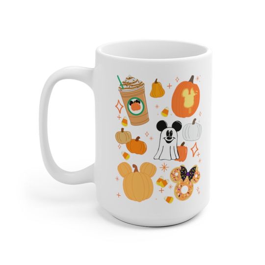 Fall Halloween Disney Mug