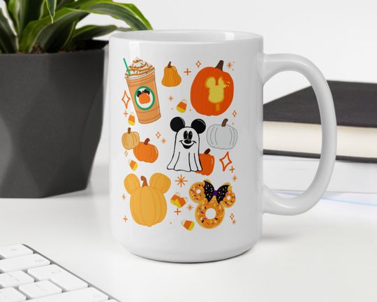 Fall Halloween Disney Mug