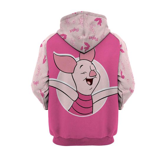 Piglet My Emotions  Disney 3D Hoodie