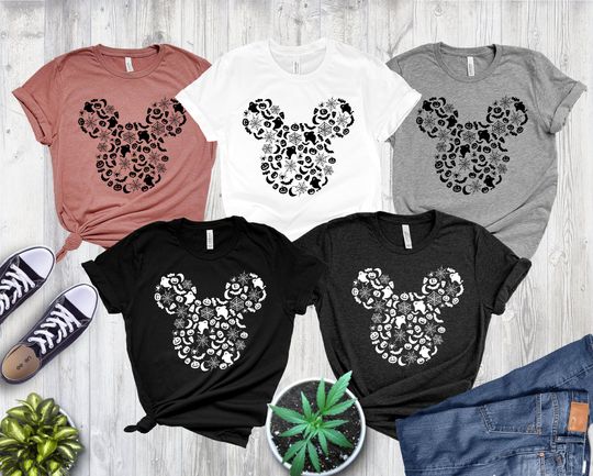 Disney Hallowen Custom Halloween Shirt