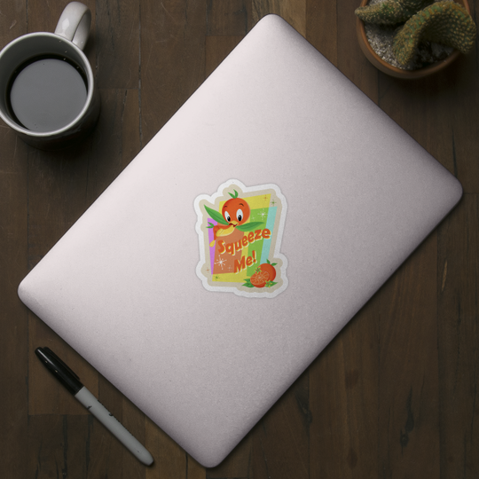 Orange Bird - Squeeze me - Disney - Sticker