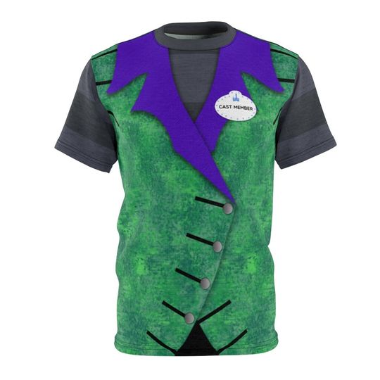 Oogie Boogie Bash Cast Member Shirt, Disney Cast Member Costume 3D T-shirt