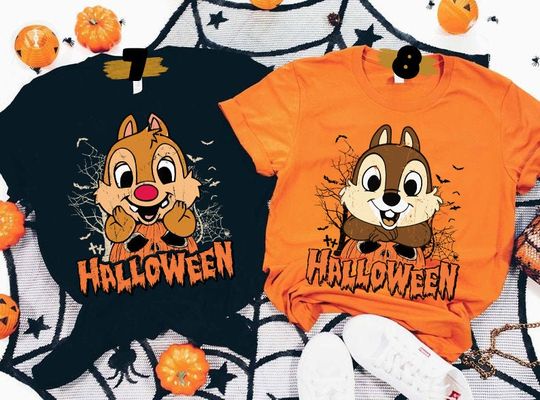 Disney Characters Halloween Family matching shirt