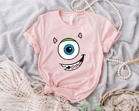 Mike Wazowski Shirt, Disney Monsters Inc Shirts