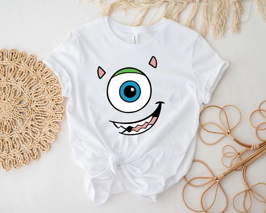 Mike Wazowski Shirt, Disney Monsters Inc Shirts