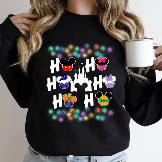 Disney Christmas Ho Ho Ho Sweatshirt