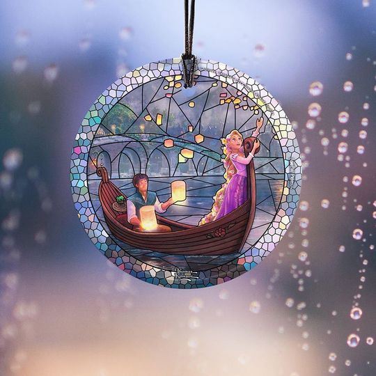 Disney – Tangled – Rapunzel – Stained Glass Effect