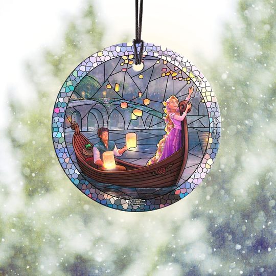 Disney – Tangled – Rapunzel – Stained Glass Effect
