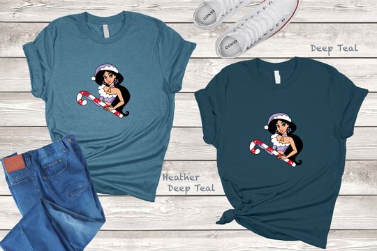 Disney Christmas Shirt, Princess Jasmine