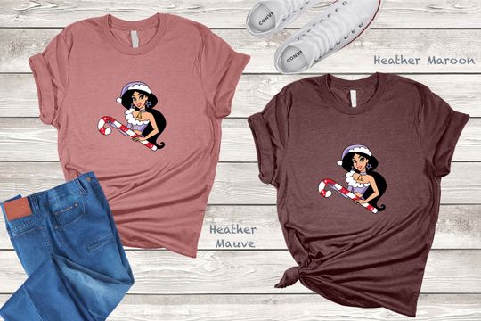 Disney Christmas Shirt, Princess Jasmine