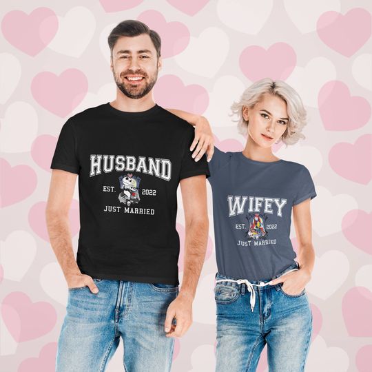 Custom Disney Jack And Sally Valentine Couple Shirt