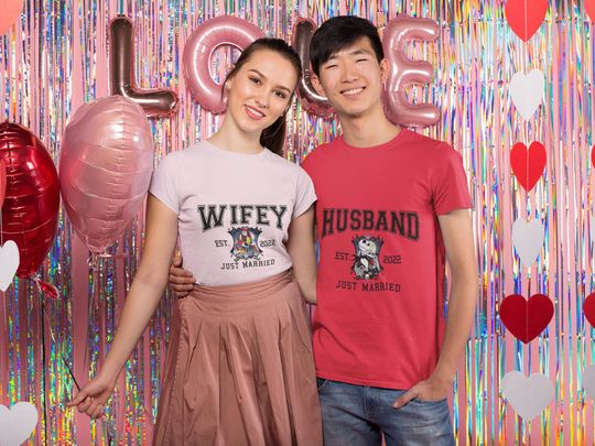 Custom Disney Jack And Sally Valentine Couple Shirt