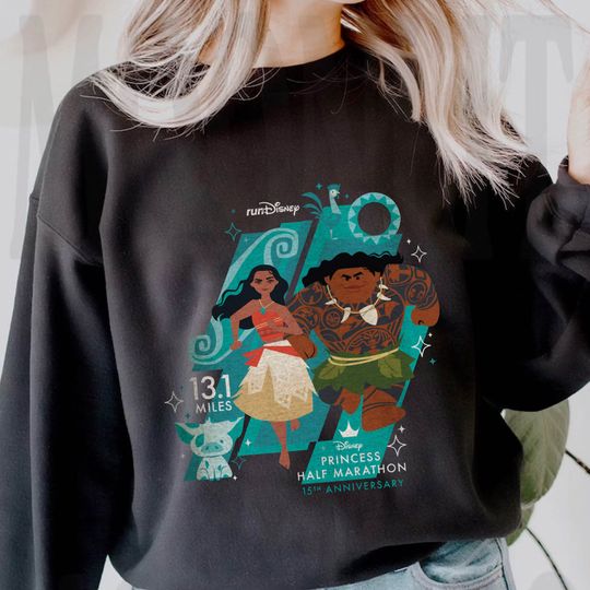 Run Disney Sweatshirt, Disney Princess Half Marathon 2023