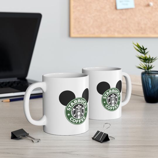 Mickey Starbuck*s Mug, Disney Coffee Mug, Mickey Coffee Mug