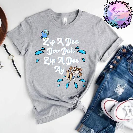 Disney Splash Mountain Sweatshirt, Zip-A-Dee-Doo-Dah, Splash Mountain Vintage Sweatshirt