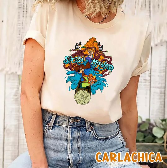 Disney Splash Mountain Vintage Sweatshirt, Splash Mountain Sweatshirt