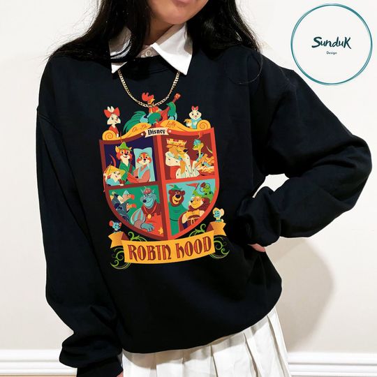 Vintage Disney Robin Hood Retro Sweatshirt