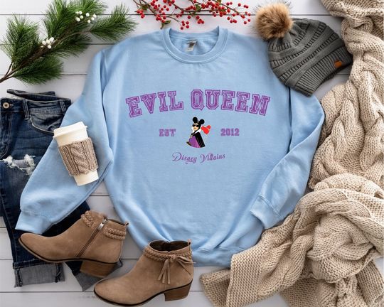 Custom Disney Villains Evil Queen Sweatshirt