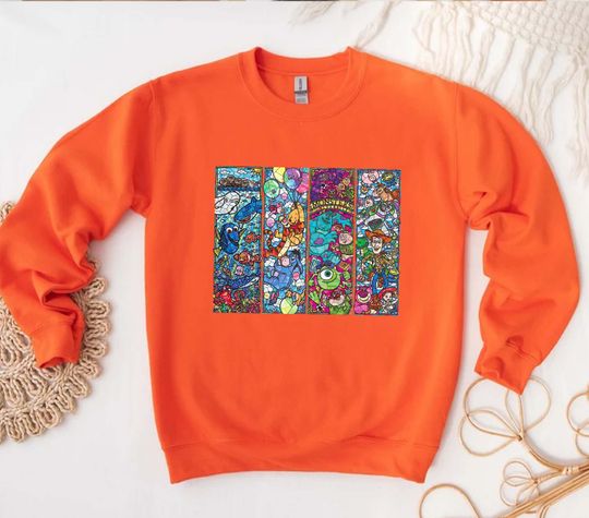 Disney movie stained glass  Toy story stained glass
