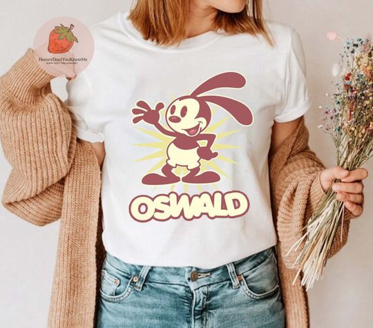 Oswald the Lucky Rabbit Disney tshirt,Disney Rabbit 2023