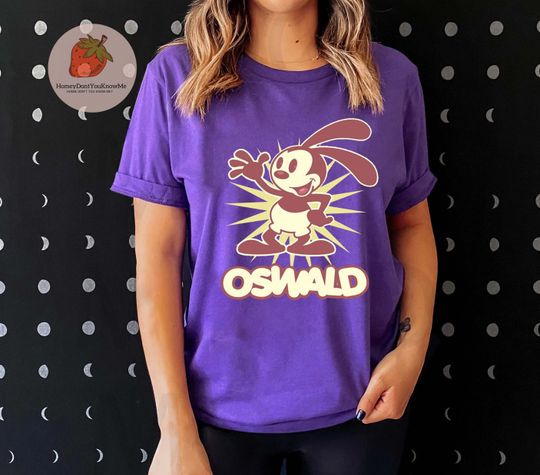 Oswald the Lucky Rabbit Disney tshirt,Disney Rabbit 2023