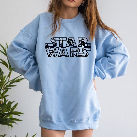 Star Wars Sweatshirt, Disney Sweatshirt, Starwars Sweatshirt