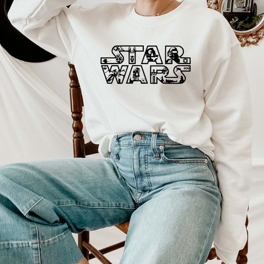 Star Wars Sweatshirt, Disney Sweatshirt, Starwars Sweatshirt
