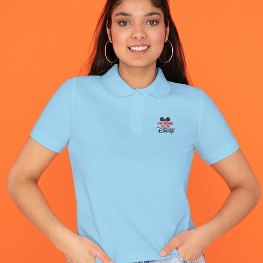 Disney Squad Embroidered Golf Polo Shirt