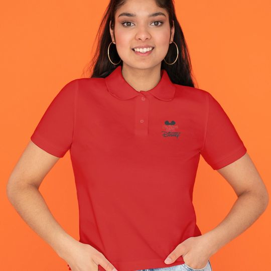 Disney Squad Embroidered Golf Polo Shirt