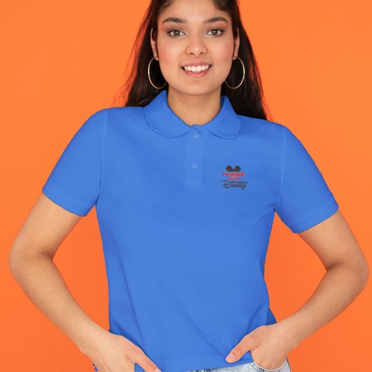 Disney Squad Embroidered Golf Polo Shirt