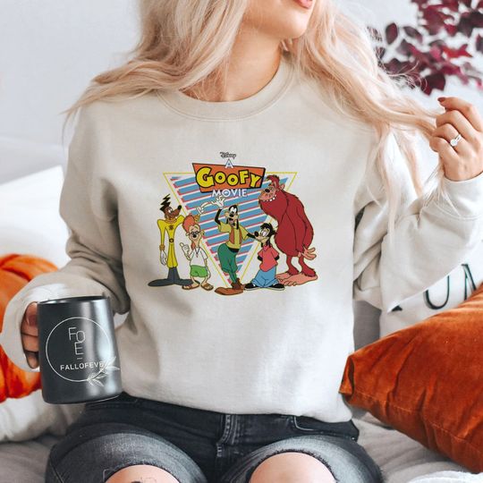 Disney A Goofy Movie Crew 90s Sweatshirt