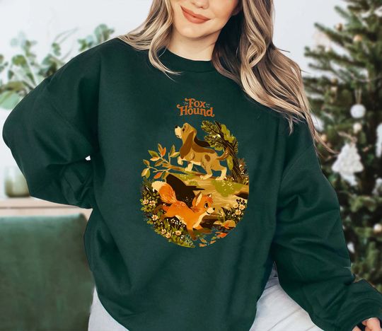 The Fox and The Hound Sweatshirt, Disney Mickey Sweatshirt