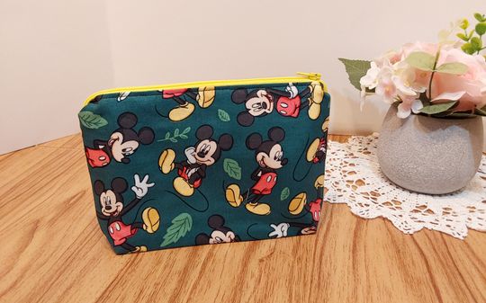 Disney Mickey Makeup bag, cosmetic bag, reusable bag