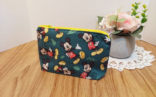 Disney Mickey Makeup bag, cosmetic bag, reusable bag