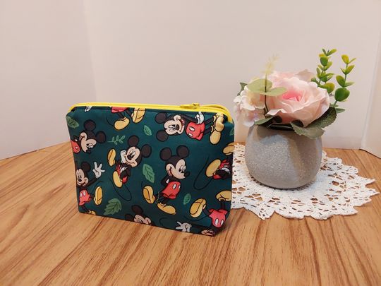 Disney Mickey Makeup bag, cosmetic bag, reusable bag
