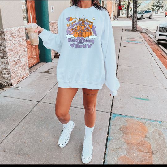 One Little Spark Sweatshirt, Figment Dragon Shirt, Disney Epcot Figment Sweatshirt