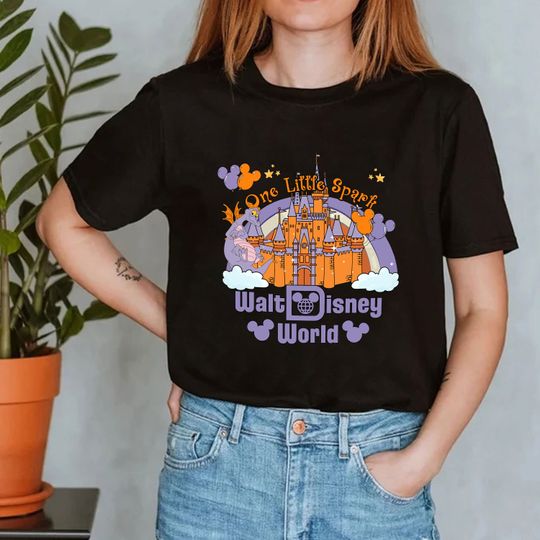 One Little Spark Sweatshirt, Figment Dragon Shirt, Disney Epcot Figment Sweatshirt