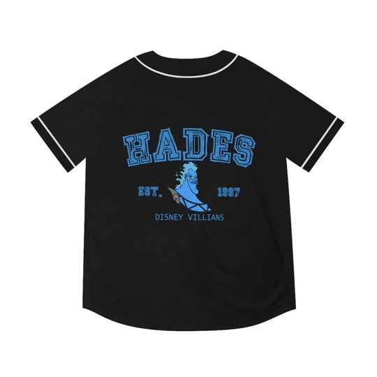 Men's Classic Disney Villian - Hades - Baseball Jersey